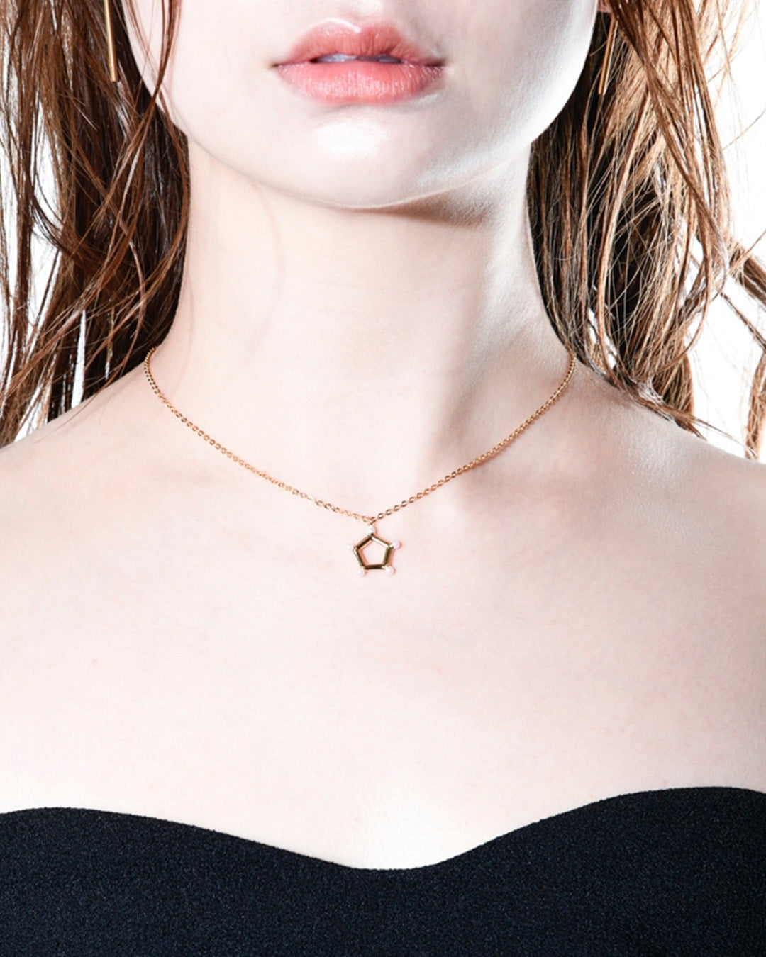Pentagon Necklace
