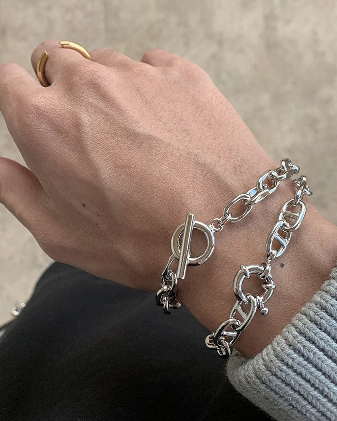Cut Pattern Bracelet