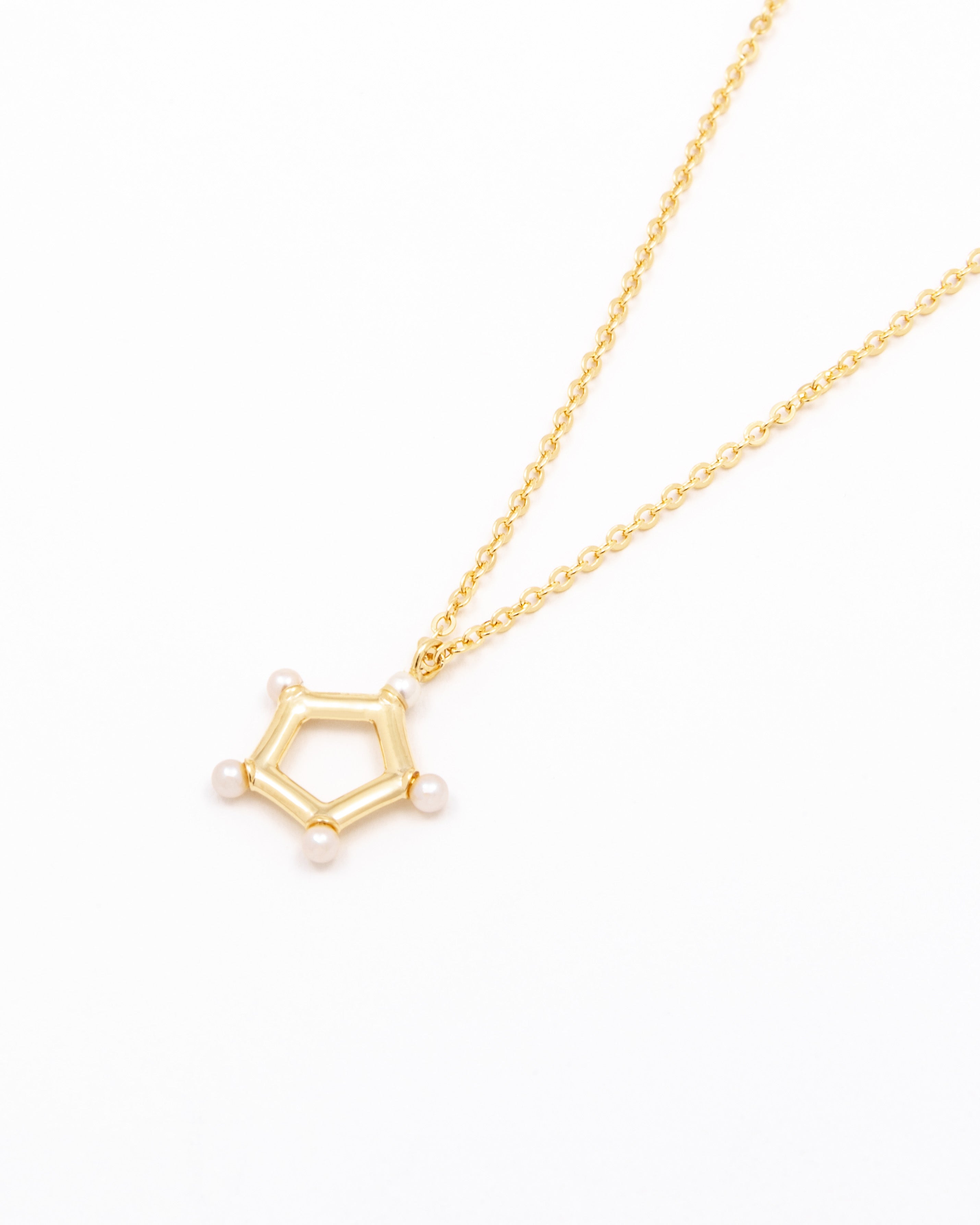 Pentagon Necklace
