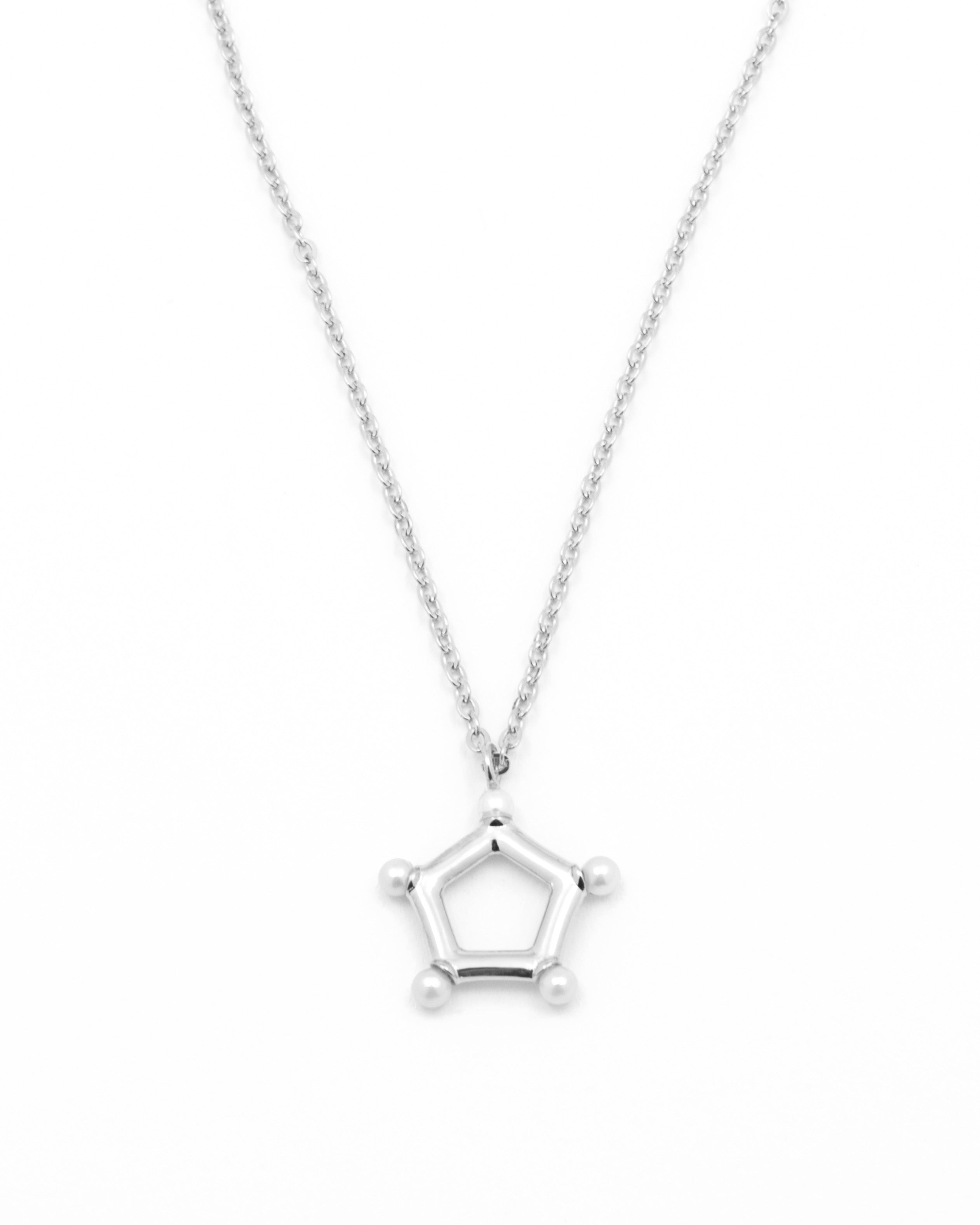 pentagon necklace