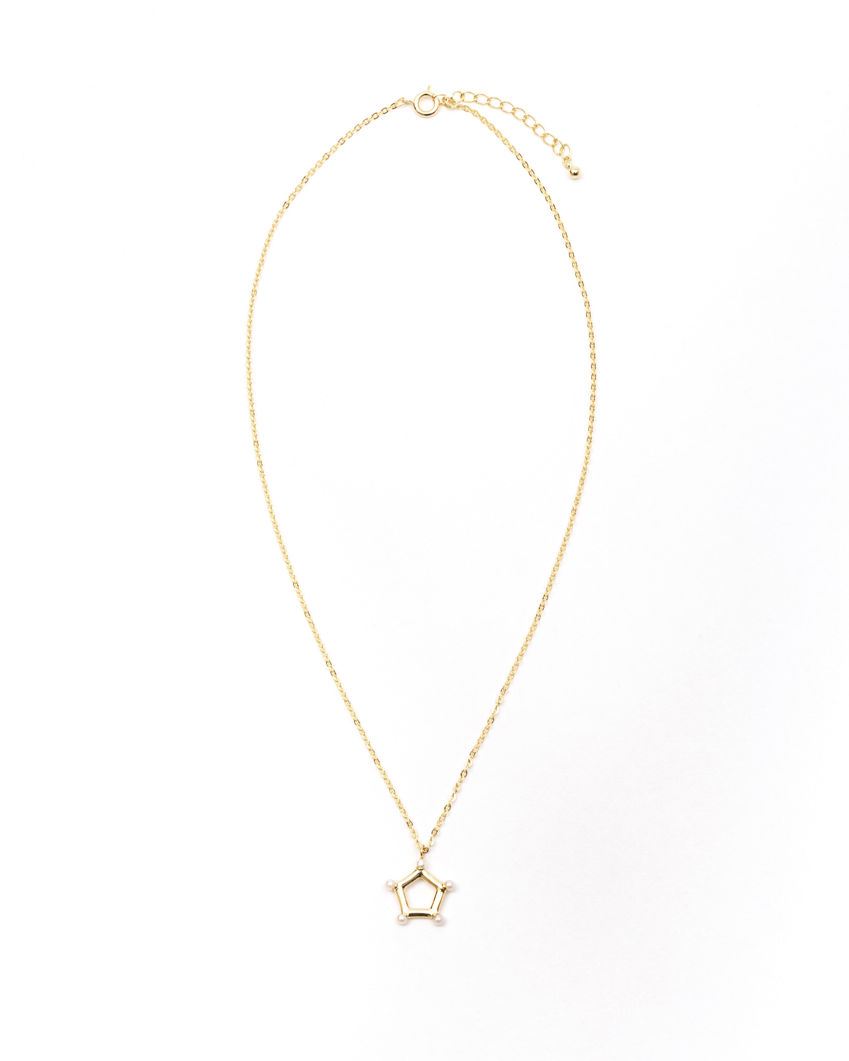 Pentagon Necklace